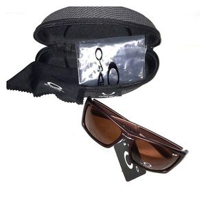 Brown Oakley sunglasses